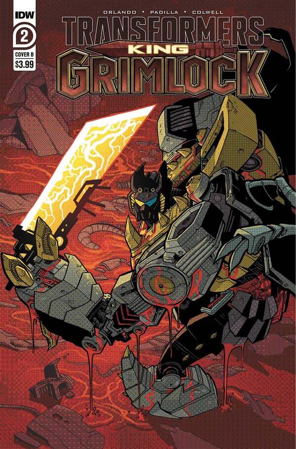 Transformers King Grimlock Issue No. 2 Comic Book Preview  (2 of 6)